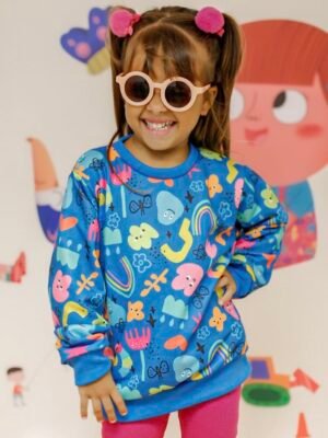 Blusão Chuva de Cores