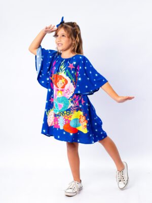 Vestido Sereia Ariel